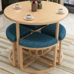 Balcony Dining Table Chair Set – Ideal for Offices, Coffee Shops, Villas, Homestays, Reception & Leisure Areas
