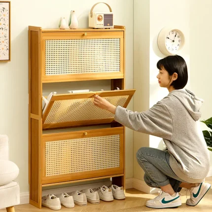 Shoe Rack Cabinets Furniture Shoes Organizers And Storage Closet Living Room Cabinets Gabinete Zapatera Organizador De Zapatos