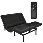 Costway Queen Adjustable Electric Bed Frame with Massage, Wireless Remote, USB Ports & Zero Gravity