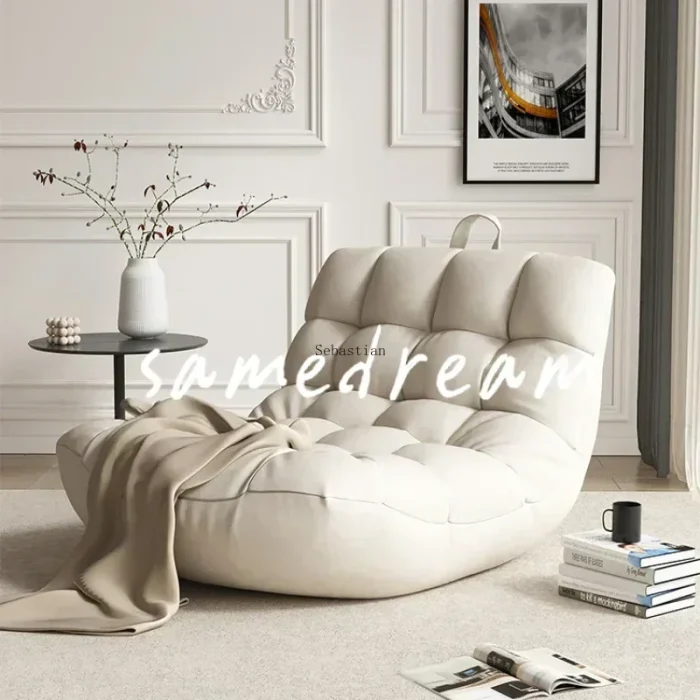 Lazy Tatami Solo Sofa Chair – Rocking, Reading, Sofa Bed for Bedroom, Living Room, Balcony Leisure - Image 1