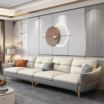 Minimalist Elegant SofaS Leather Nordic Modern Sectional Sofas Lazy Living Room Sillas Para Sala De Estar Home Furniture