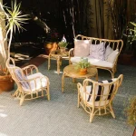 Outdoor Rattan Patio Dining Set with Sofas – EcoFlow Charging Station, Coffee Table, Terrace Garden Furniture