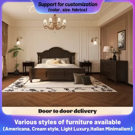 American Country Living Room Furniture ā Customizable Color Options for Villa and Apartment Spaces