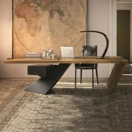 Portable Standing Desk Corner Office Table – Economic Workstation for Home and Office