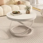 Modern Nordic Japanese Coffee Table – Luxury Minimalist Design, Small Cute Clear Wood, Unique Moving Furniture