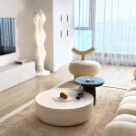 Luxury Italian Coffee Table – Minimalist Wood Design, Standing Writing Desk, Elegant & Affordable Home Furniture Piece
