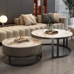 Simple Nordic Coffee Table – Small Luxury Industrial Metal Couchtisch, Cheap Standing Writing Desk Furniture Piece