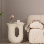 Unique Clear Wood Coffee Table – Cheap, Space-Saving, Aesthetic Home Furniture, Moving Bookshelf Couchtisch