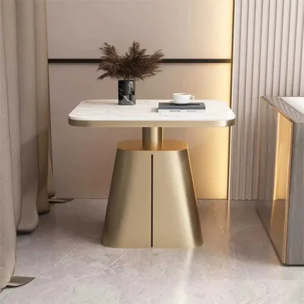 Modern Italian Designer Coffee Table – Minimalist, Aesthetic, Unique Couchtisch with Moving Organizer for Books