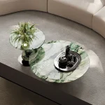 Luxury Nordic Minimalist Coffee Table – Cheap Aesthetic Italian Designer Glass Couchtisch, Simple Standing Furniture Piece